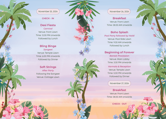 Pocket Itinerary