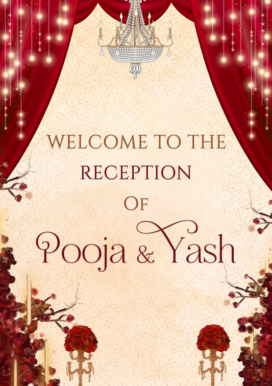 Welcome Board For Wedding